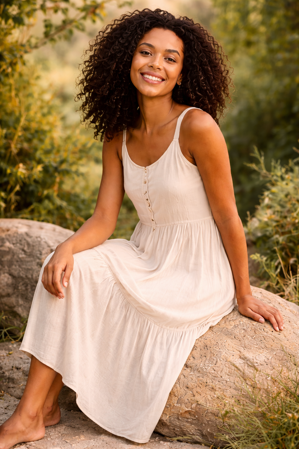 Robe blanche  – ÉTÉ LÉGER