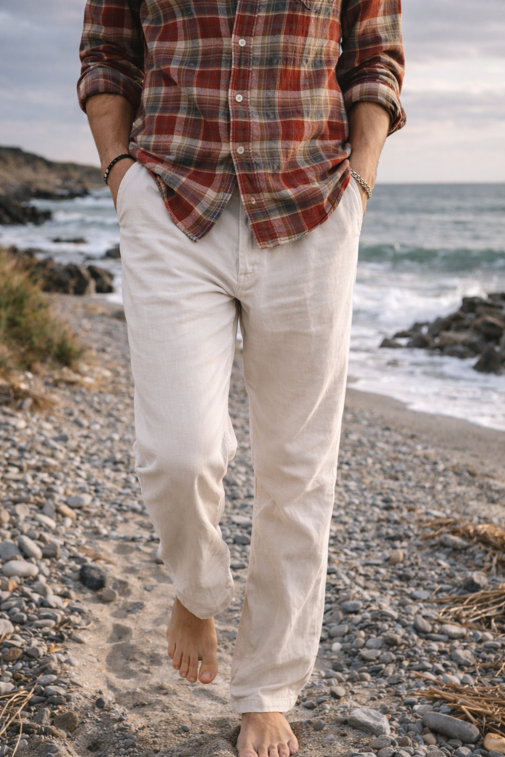 Pantalon homme en lin écoresponsable – Évasion