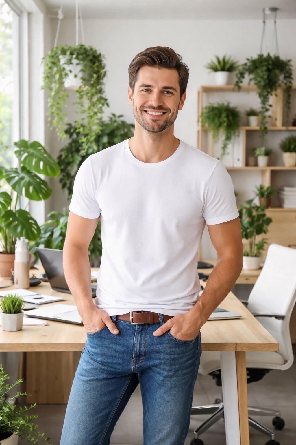 T-shirt homme écoresponsable – ESSENTIEL BLANC